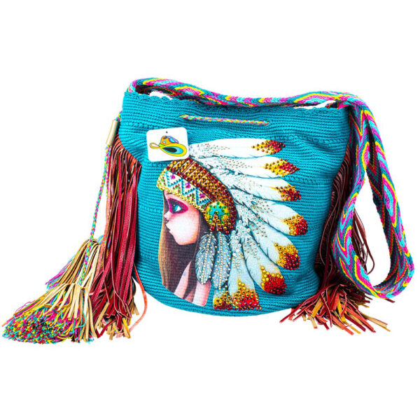 Sac Cross Body Fille Indienne