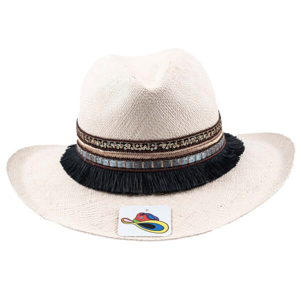 Panama Hat Noir et Marron