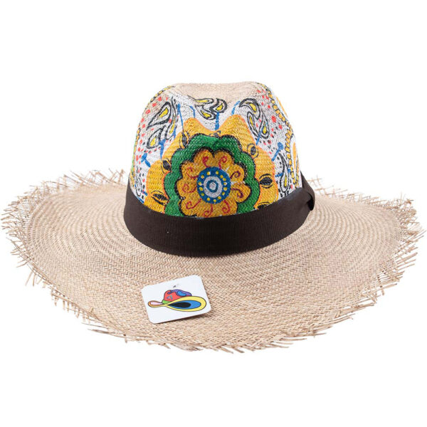 Panama-hat Mandala Amarillo