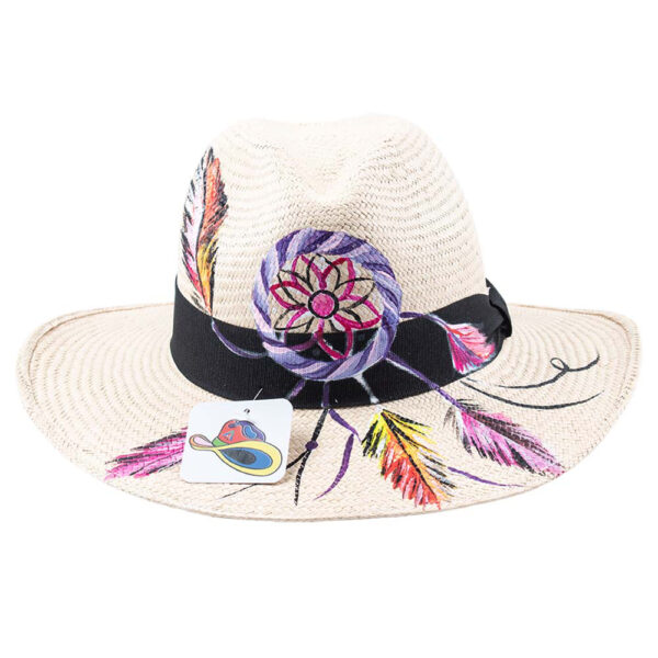Panama Hat Dream Catcher