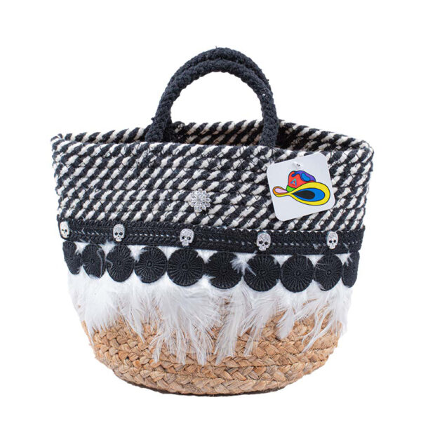 Beach Bag made in Fique and Cotton