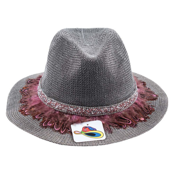 Panama Hat Rose Wings